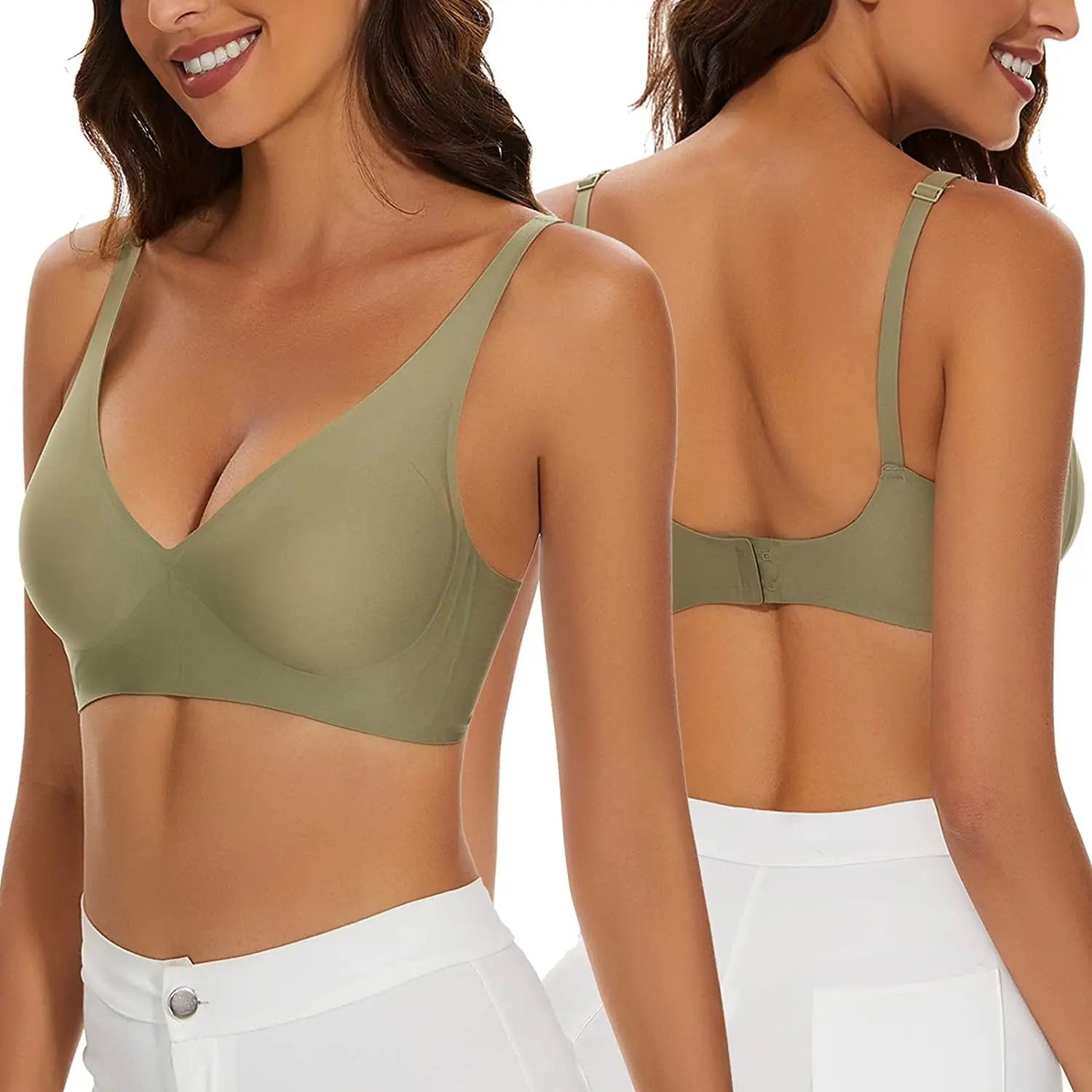 Comfortable Wireless Support Bralette for All